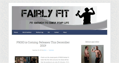 Desktop Screenshot of fairlyfit.com